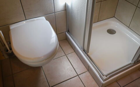 Edelweiss: Marrone, Idraulico Fixture, Bagno, Pavimentazione, Gabinetto, Pavimento, Rettangolo, Idraulico, Linea