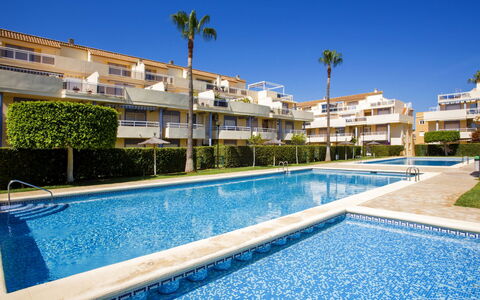 Jardines de Dénia Iii: Appartamento, Condominio, Uso Misto, Hotel, Balcone