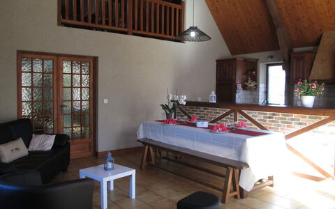 La Grange: Proprietà, Costruzione, Mobilia, Finestra, Tavolo, Divano, Legna, Casa, Comfort, Interior Design