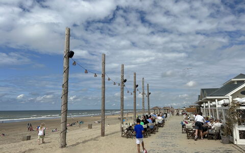 Noordwijk 710: Nube, Cielo, Acqua, Spiaggia, Orizzonte, Tempo Libero, Paesaggio, Sabbia