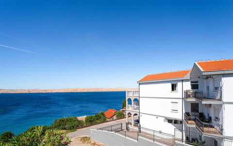 Karlobag 104: Blu, Costa, Costiera E Morfologie Oceanic, Mare, Appartamento, Oceano, Riva, Spiaggia, Balcone, Baia