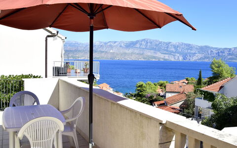 Villa Bay View: Ombrello, Proprietà, Immobiliare, Costruzione, Shade, Casa, Azzurro, Vacanza, Balcone, Casa