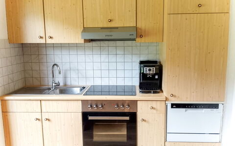 Aschau im Zillertal 495: Elettrodomestico Da Cucina, Cucina, Cabinetry, Controsoffitto, Apparecchio Major, Legna, Mobilia, Pavimentazione, Lavandino Della Cucina, Lavello