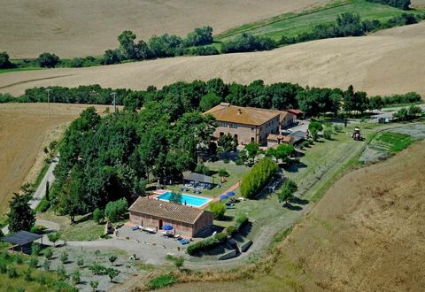 Agriturismo Il Gattero: Fotografia Aerea, Area Rurale, Zona Residenziale, Lotto, Estate, Paesaggio, Azienda Agricola, Fotografia, Villaggio, Suolo
