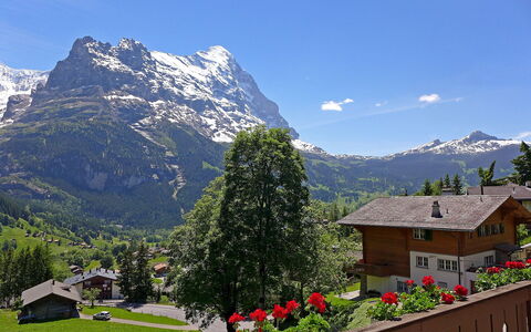 Chalet im Klusi: Cielo, Pianta, Montagna, Fiore, Nube, Proprietà, Ecoregione, Finestra, Natura, Foglia