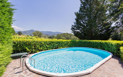 I Pioppi: Piscina, Proprietà, Blu, Casa, Azzurro, Immobiliare, Acqua, Botanica, Tempo Libero, Erba