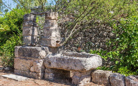 Salento Luxury Retreat: Pianta, Albero, Roccia Di Fondo, Paesaggio, Muro ​​Di Pietra, Erba, Font, Sito Archeologico, Roccia, Arbusto