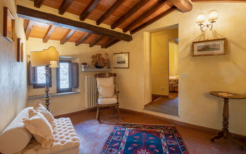 Villa La Terrazza: Camera, Proprietà, Mobilia, Costruzione, Interior Design, Soffitto, Casa, Letto, Camera Da Letto, Immobiliare