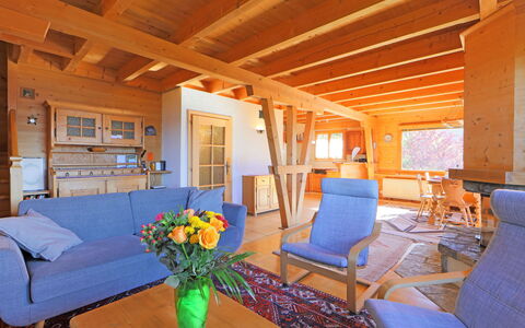 Chalet Zan-Fleuron: Camera, Proprietà, Mobilia, Costruzione, Interior Design, Casa, Soggiorno, Immobiliare, Casa, Fascio