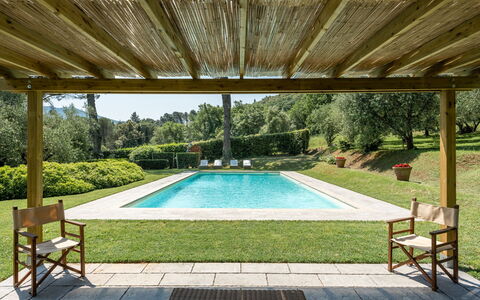 Villa de Ranieri: Pianta, Proprietà, Acqua, Piscina, Natura, Azzurro, Shade, Rettangolo, Tempo Libero, Mobili Da Esterno
