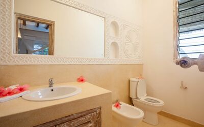 House 10: Specchio, Rubinetto, Idraulico Fixture, Lavandino Del Bagno, Lavello, Costruzione, Finestra, Blu, Legna, Bagno