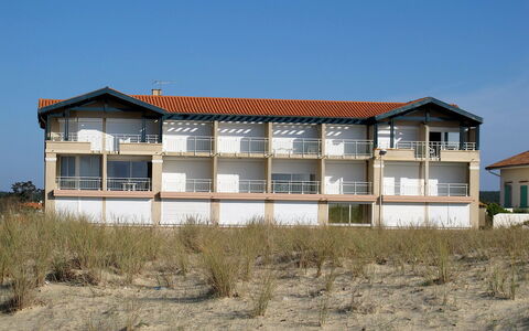 Mimizan 321: Proprietà, Casa, Casa, Sabbia, Costruzione, Immobiliare, Zona Residenziale, Spiaggia, Architettura, Cielo