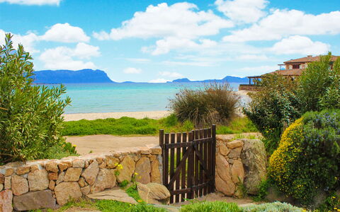 Golfo Aranci Ortensia Apartments: Proprietà, Paesaggio Naturale, Cielo, Blu, Casa, Immobiliare, Nube, Azzurro, Mare, Albero