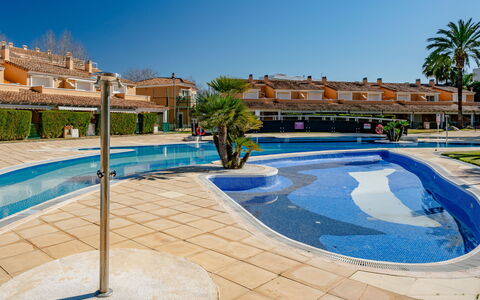 Jávea 230: Ricorrere, Villa, Hotel, Hacienda, Mobili Da Esterno, Resort Citta ', Piscina, Cortile