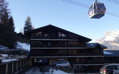 Saint-Gervais D'En Haut: Pianta, Costruzione, Cielo, Finestra, Neve, Casa, Larice, Albero, Paesaggio Naturale, Villetta