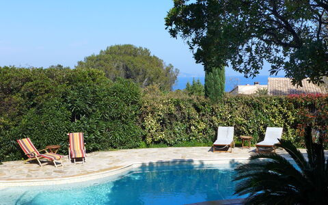 La Maison du Midi: Acqua, Pianta, Cielo, Proprietà, Piscina, Azzurro, Paesaggio Naturale, Albero, Erba, Mobili Da Esterno