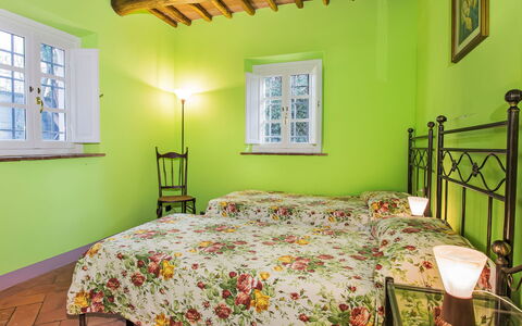 Villa Il Pellicano: Interior Design, Mobilia, Camera Da Letto, Letto, Soffitto, Camera, Pavimento, Pavimentazione, Tessile, Illuminazione