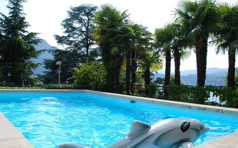 Vista Lago: Piscina, Tempo Libero, Vacanza, Acqua, Estate, Albero, Ricorrere, Immobiliare