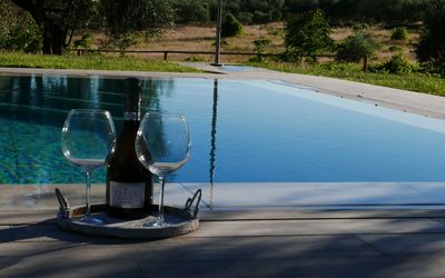 Agriturismo La Pieve: Acqua, Piscina, Albero, Tempo Libero, Vacanza, Giochi D'Acqua, Paesaggio, Pianta, Bicchiere, Casa