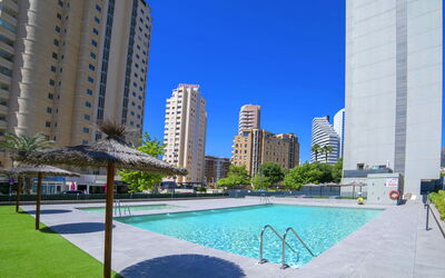 Calpe Calp 438: Costruzione, Piscina, Grattacielo, Appartamento, Città, Condominio, Zona Residenziale, Area Metropolitana, Materiale Composito