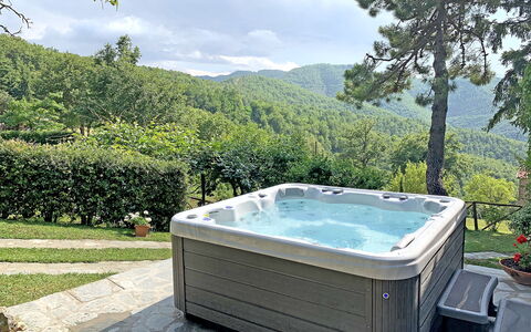 Villa Magnolia: Vasca Idromassaggio, Proprietà, Piscina, Vasca Idromassaggio, Acqua, Vasca Da Bagno, Albero, Immobiliare, Casa, Rettangolo