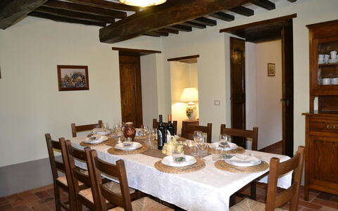 Villa Il Borgo: Camera, Proprietà, Sala Da Pranzo, Costruzione, Tavolo, Ristorante, Mobilia, Casa, Interior Design, Immobiliare