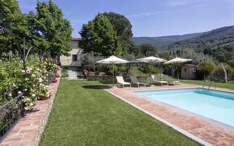 Villa San Pietro: Proprietà, Piscina, Immobiliare, Erba, Casa, Backyard, Casa, Prato, Cortile, Estate