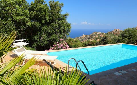 Petra Rossa: Piscina, Proprietà, Paesaggio Naturale, Erba, Immobiliare, Casa, Azzurro, Tempo Libero, Vacanza, Villa