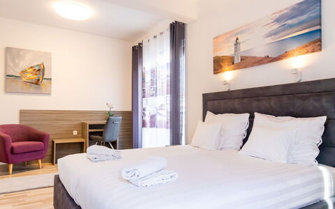 Sunny Adriatic: Appartamento, Hotel, Balcone, Corrimano