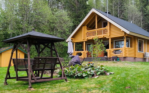 Mäntyniemi: Legna, Casa, Villetta, Tetto, Casa, Raccordo, Log Cabin, Area Rurale, Lotto, Edifici Giardino