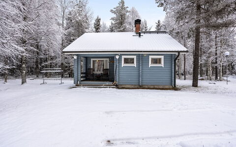 Keloranta: Neve, Villetta, Inverno, Casa, Casa, Tetto, Congelamento, Log Cabin, Raccordo