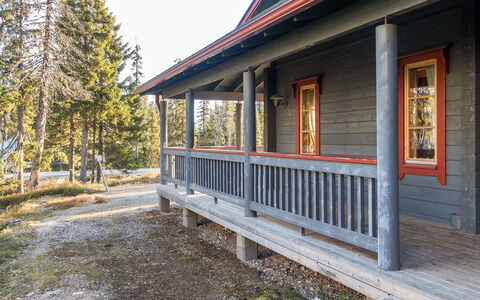 Pyryruka 1: Legna, Casa, Raccordo, Villetta, Casa, Portico, Latifoglie, Plank, Log Cabin, Color Legno