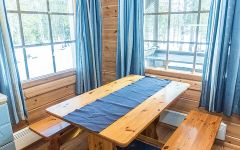 Mustikkaranta: Neve, Legna, Inverno, Villetta, Casa, Tetto, Casa, Congelamento, Log Cabin, Ramoscello