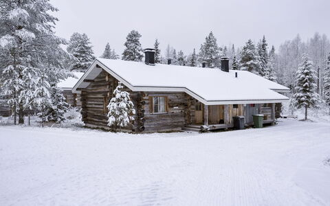 Tähtiruka 3: Neve, Legna, Inverno, Villetta, Casa, Tetto, Casa, Congelamento, Log Cabin, Ramoscello