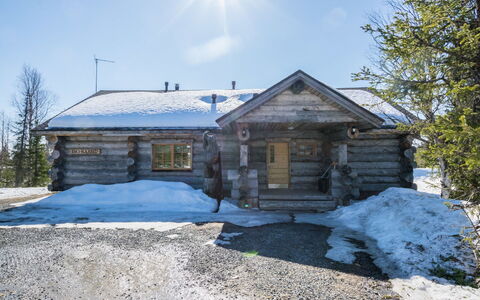 Iso-Karhu: Legna, Raccordo, Villetta, Casa, Casa, Plank, Edifici Giardino, Log Cabin, Latifoglie, Portico