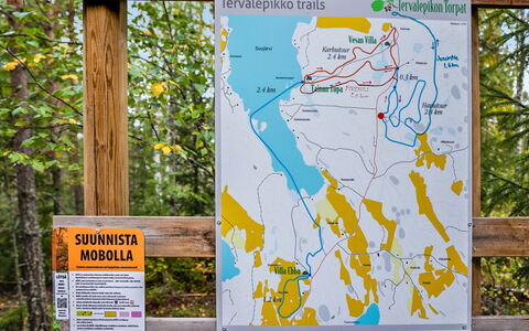 Vesan Villa: Carta Geografica, Cartello, Trail, Parco Nazionale