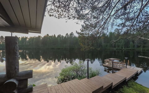 Sompsanniemi: Albero, Ambiente Naturale, Natura, Banca, Lago, Riflessione, Dock, Serbatoio, Canale