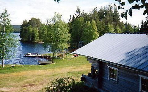Raanumökki Ii: Legna, Villetta, Log Cabin, Foresta, Capannone, Edifici Giardino, Larice, Woodland, Color Legno