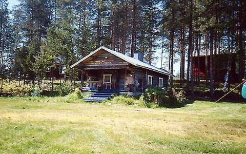 Raanumökki Ii: Legna, Villetta, Log Cabin, Foresta, Capannone, Edifici Giardino, Larice, Woodland, Color Legno