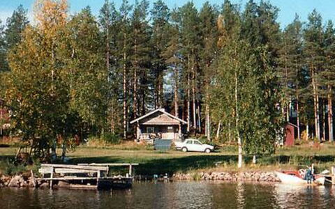 Raanumökki Ii: Legna, Villetta, Log Cabin, Foresta, Capannone, Edifici Giardino, Larice, Woodland, Color Legno
