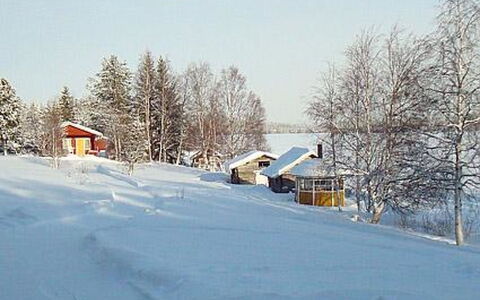 Raanumökki 1: Villetta, Casa, Casa, Edifici Giardino, Raccordo, Log Cabin, Agriturismo, Estate, Capannone, Cortile