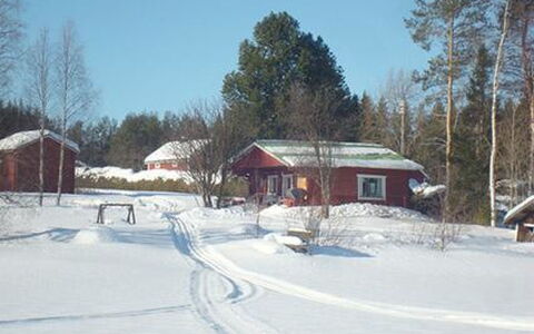 Raanumökki 1: Villetta, Casa, Casa, Edifici Giardino, Raccordo, Log Cabin, Agriturismo, Estate, Capannone, Cortile