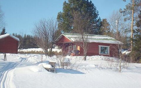 Raanumökki 1: Villetta, Casa, Casa, Edifici Giardino, Raccordo, Log Cabin, Agriturismo, Estate, Capannone, Cortile