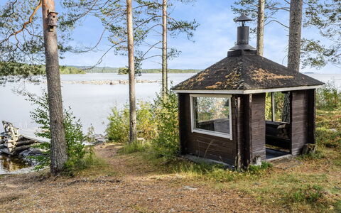 Mäntylä: Villetta, Casa, Casa, Edifici Giardino, Raccordo, Log Cabin, Agriturismo, Estate, Capannone, Cortile