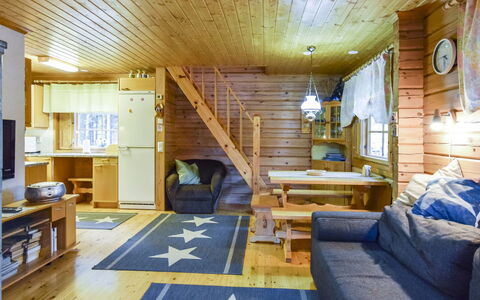 Mykkylä: Villetta, Casa, Casa, Edifici Giardino, Raccordo, Log Cabin, Agriturismo, Estate, Capannone, Cortile