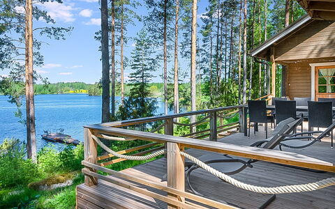 Mäntykumpu: Villetta, Casa, Casa, Edifici Giardino, Raccordo, Log Cabin, Agriturismo, Estate, Capannone, Cortile