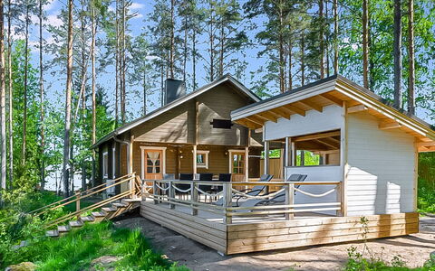 Mäntykumpu: Villetta, Casa, Casa, Edifici Giardino, Raccordo, Log Cabin, Agriturismo, Estate, Capannone, Cortile