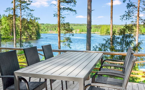 Mäntykumpu: Villetta, Casa, Casa, Edifici Giardino, Raccordo, Log Cabin, Agriturismo, Estate, Capannone, Cortile