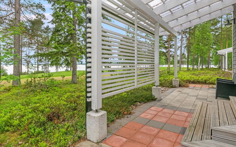Paltamon Golfhovi B: Waterway, Banca, Alveo, Lago, Villetta, Foresta, Canale, Serbatoio, Log Cabin