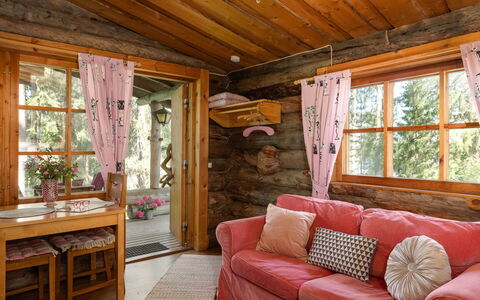 Rinnekämppä: Villetta, Casa, Casa, Edifici Giardino, Raccordo, Log Cabin, Agriturismo, Estate, Capannone, Cortile
